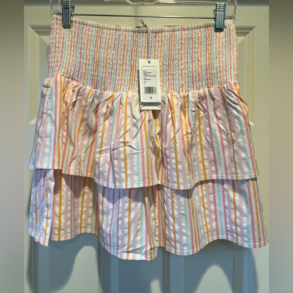 NWT Vineyard Vines Ruffle Skirt